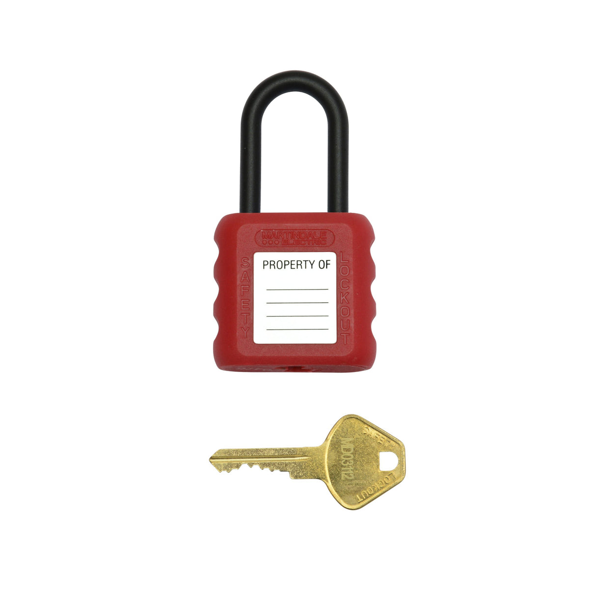 Martindale MARPAD21RD | PAD21 Insulated Padlock | Red, 6 mm Nylon Shackle - generaltechuae (5)