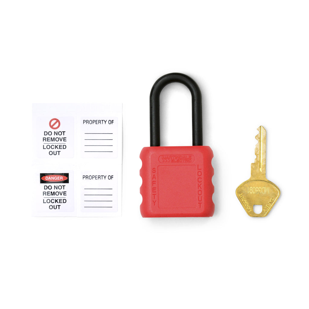 Martindale MARPAD21BL | PAD21 Insulated Padlock | Blue, 6 mm Nylon Shackle - generaltechuae (6)