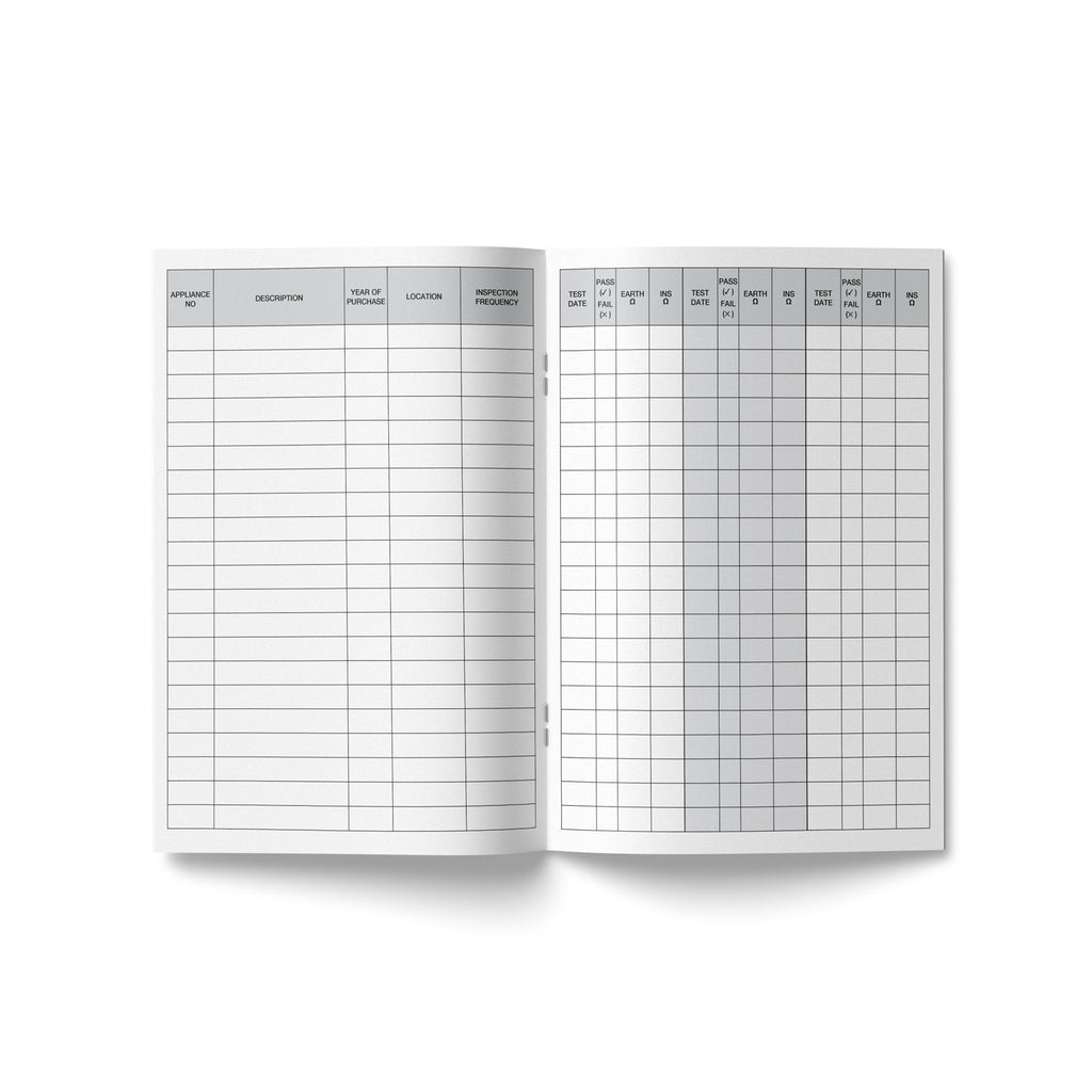 Martindale MARPATREG | PAT Register Book | A5, up to 315 appliances - generaltechuae (2)
