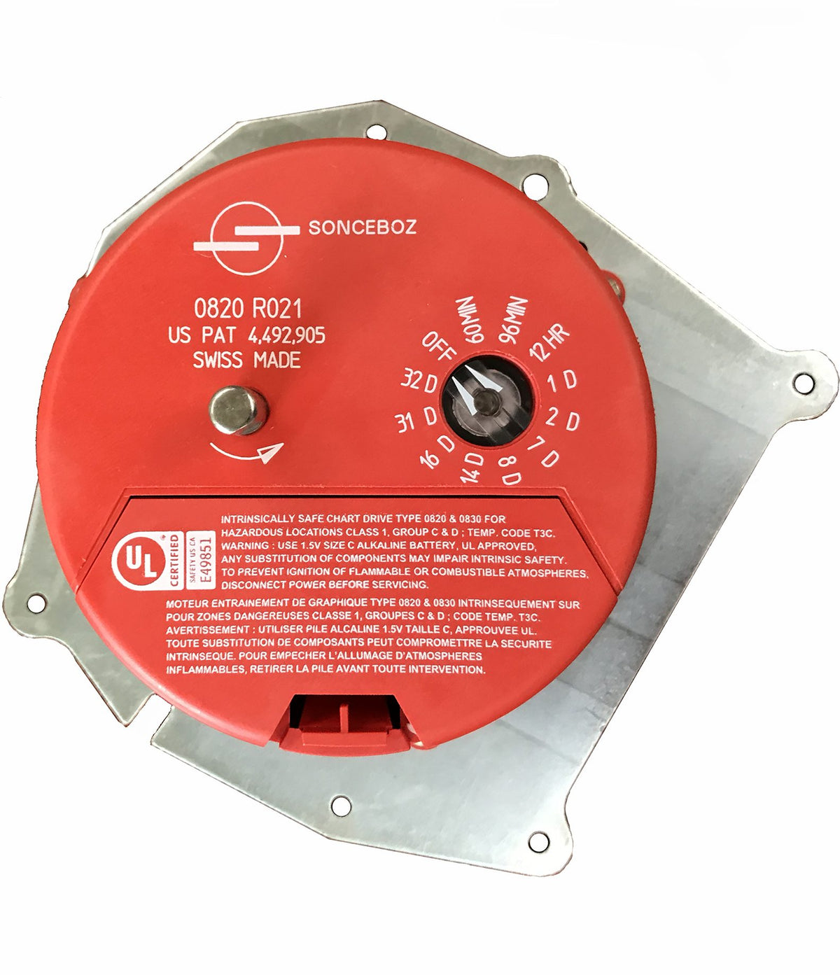 Palmer Wahl AWR-3585 | PC-11 Multi-Speed Battery Chart Drive | 11 Speeds, Sealed - generaltechuae
