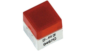 Omron B3W9000R1RBYOMZ, IP00 Red Cap Tactile Switch, SPST 50 mA @ 24 V dc
