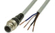Omron XS5H-D421-A80-F, Straight Male 4 way M12 to Unterminated Sensor Actuator Cable, 300mm