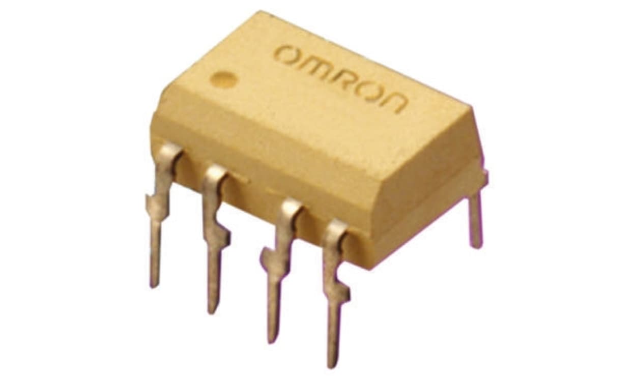 Omron G3VM-355CR, G3VM Series Solid State Relay, 0.12 A Load, PCB Mount, 350 V ac Load, 1.3 V Control