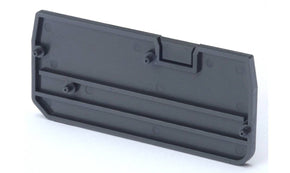 Omron XW5E-P1.5-1.2-1, XW5E Series End Cover for Use with XW5G-P1.5-1.2-1 Grounding Terminal Block, XW5T-P1.5-1.2-1 Feed Through