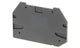 Omron XW5ES40221, XW5E End Cover for use with XW5G-S4.0-2.2-1 Grounding Terminal Block, XW5T-S4.0-2.2-1 Feed Through Terminal Block