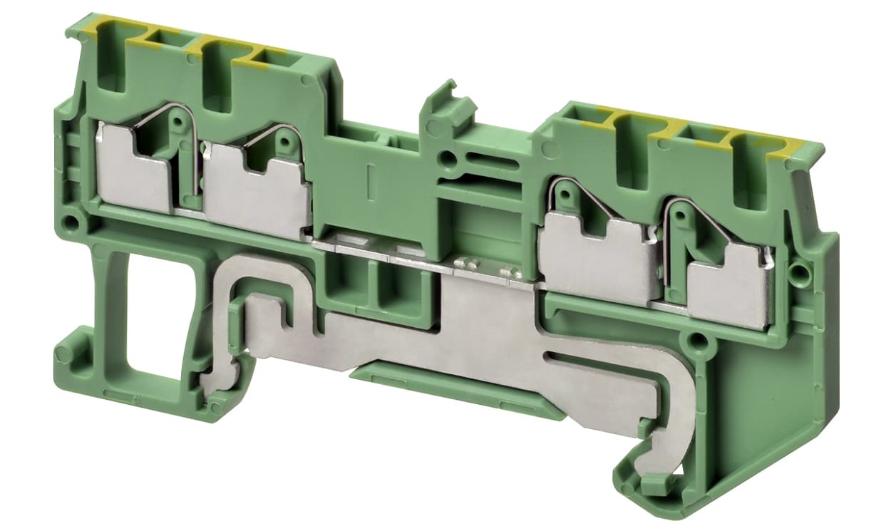 Omron XW5G-P1.5-1.2-1, XW5G Series Grey, 1.5mm², Single-Level, Push In Termination