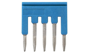 Omron XW5S-P1.5-5BL, XW5S Short Bar for use with XW5G-P1.5-5 Grounding Terminal Block, XW5T-P1.5-5 Feed Through Terminal Block