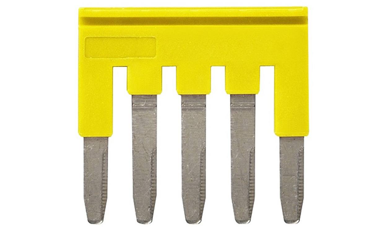 Omron XW5SS405, XW5S Short Bar for use with XW5T-S4.0-1.1-1 Feed Through Terminal Block, XW5T-S4.0-1.1-2 Feed Through Terminal Block,