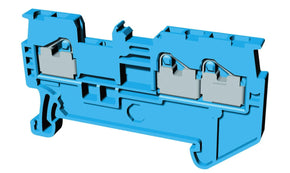 Omron XW5T-P1.5-1.2-1BL, XW5T Series Blue, 1.5mm², Single-Level, Push In Termination