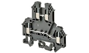 Omron XW5TS25112, XW5T Series Grey, 2.5mm², Double-Level, Screw Termination