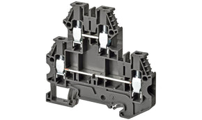 Omron XW5TS40112, XW5T Series Grey, 4mm², Double-Level, Screw Termination