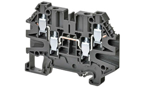 Omron XW5TS40221, XW5T Series Grey, 4mm², Single-Level, Screw Termination