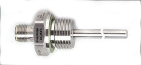 ifm TM4441, PT100 RTD Sensor, 6mm Dia, 136mm Long, 4 Wire, G1/2, +150°C Max