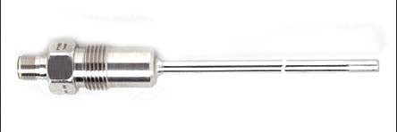 ifm TM4511, PT100 RTD Sensor, 6mm Dia, 50mm Long, 4 Wire, G1/2, +150°C Max