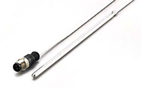 ifm TS2453, PT100 RTD Sensor, 6mm Dia, 200mm Long, Probe, +600°C Max
