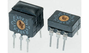 Omron A6CV-10R, 10 Way Through Hole DIP Switch 10P, Rotary Flush Actuator