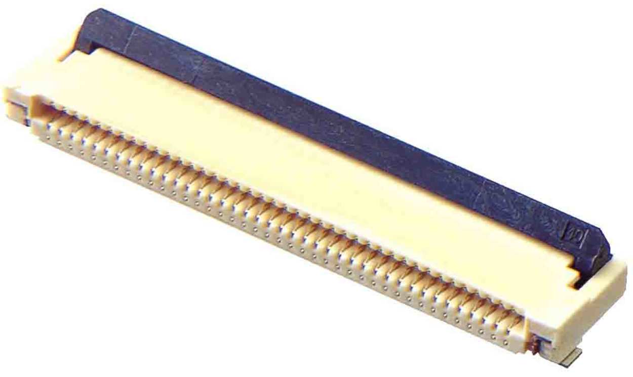 Omron XF2M-0615-1A-R100, , XF2M, XF2M 0.5mm Pitch 6 Way Right Angle Female FPC Connector, Top and Bottom Contact