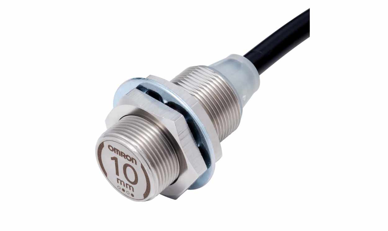 Omron E2EW-X10C118 2M, Inductive Threaded Barrel Proximity Sensor, M18, 10 mm Detection, NPN NO, 10 → 30 V dc - generaltechuae