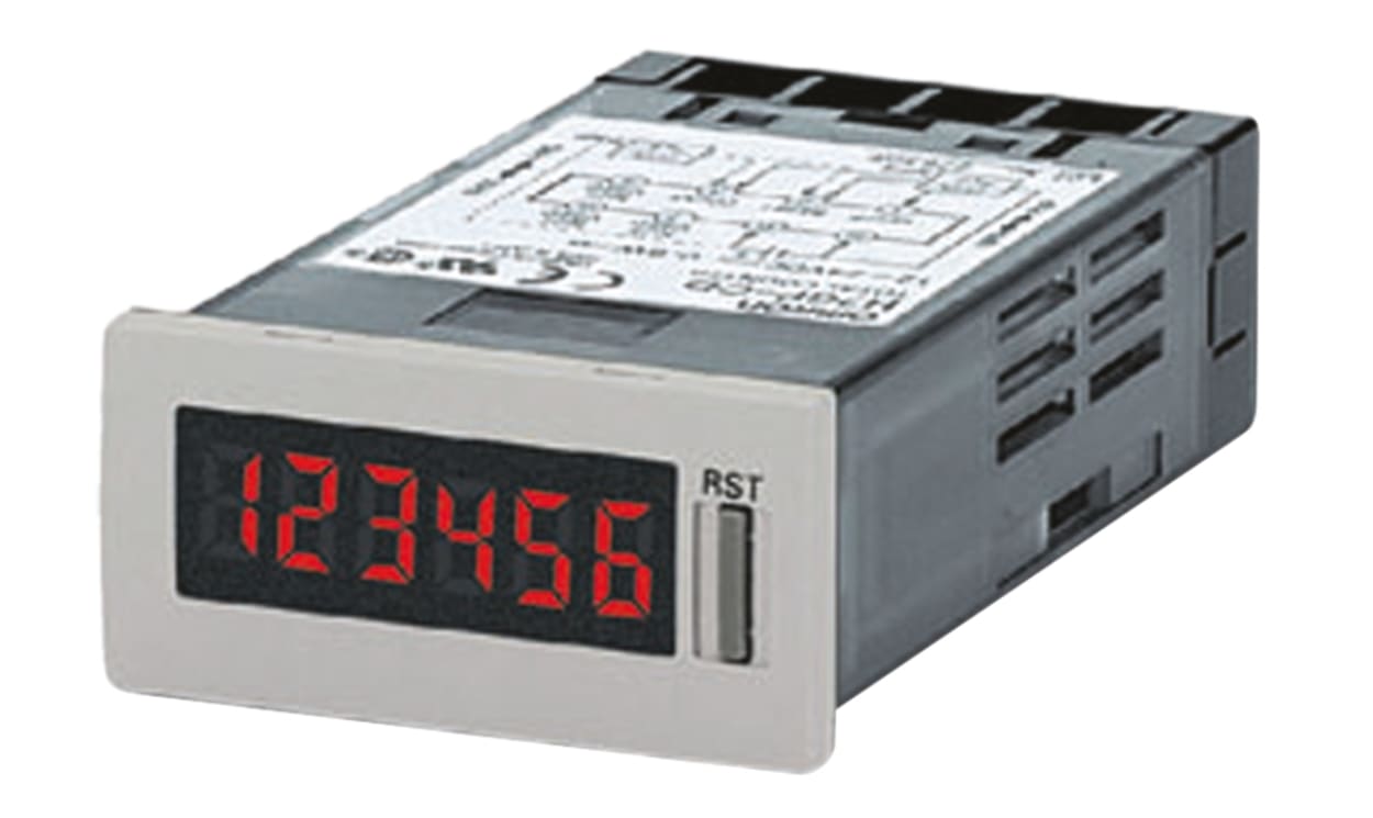 Omron H7GP-C, H7GP Counter, 6 Digit LCD, 5kHz, 100 → 240 V ac - generaltechuae