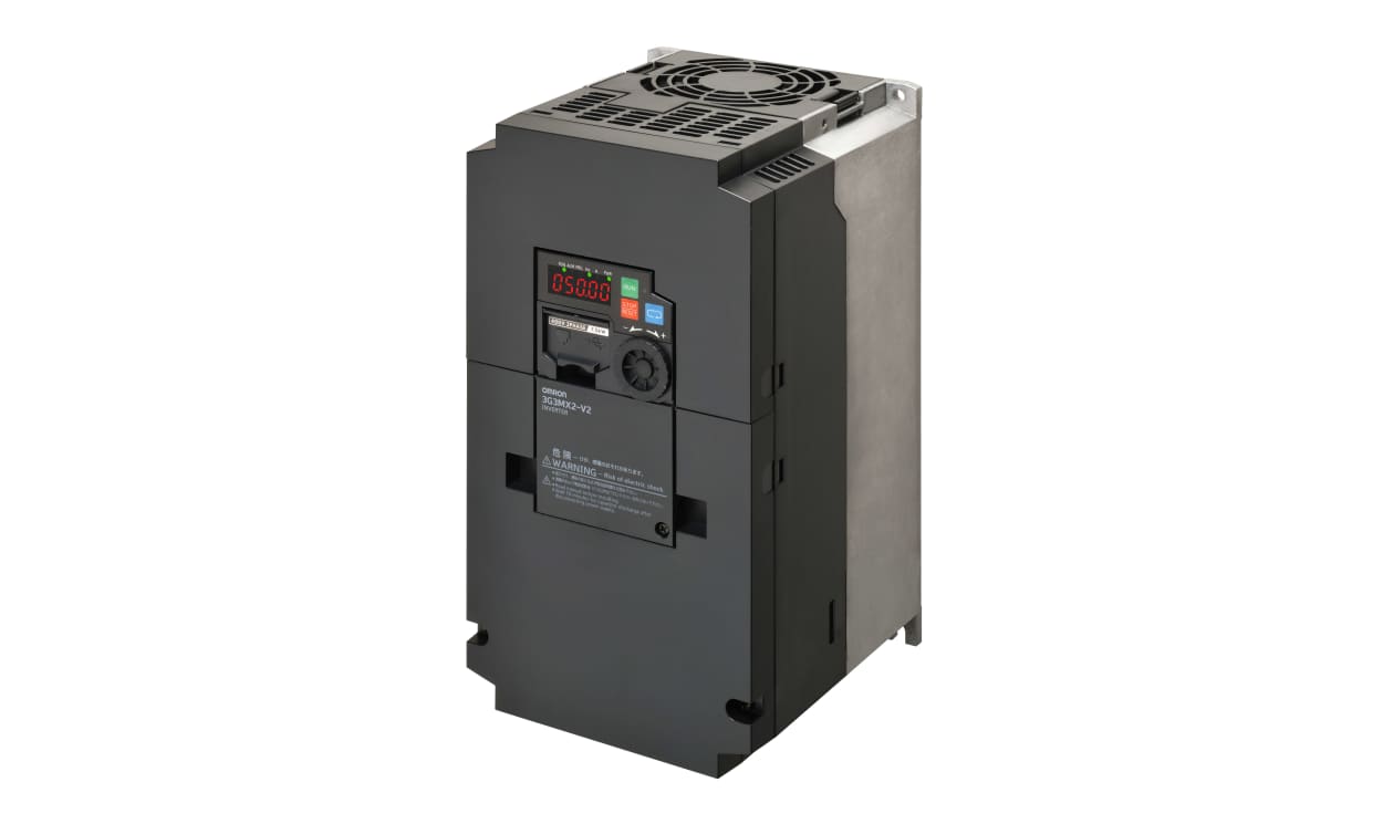 Omron 3G3MX2-A2075-EV2, Inverter Drive, 7.5 kW, 3 Phase, 200 V ac, 33.0 A, 3G3MX2 Series - generaltechuae