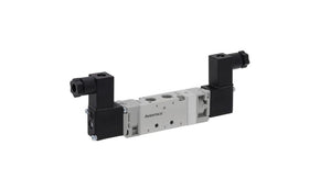 ASCO 52000090, 5/3 W3 Pneumatic Solenoid Valve - Pilot/Pilot G 1/8 520 Series 24V dc