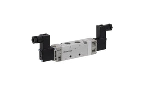 ASCO 52100089, 5/3 W3 Pneumatic Solenoid Valve - Pilot/Pilot G 1/4 521 Series 230V ac