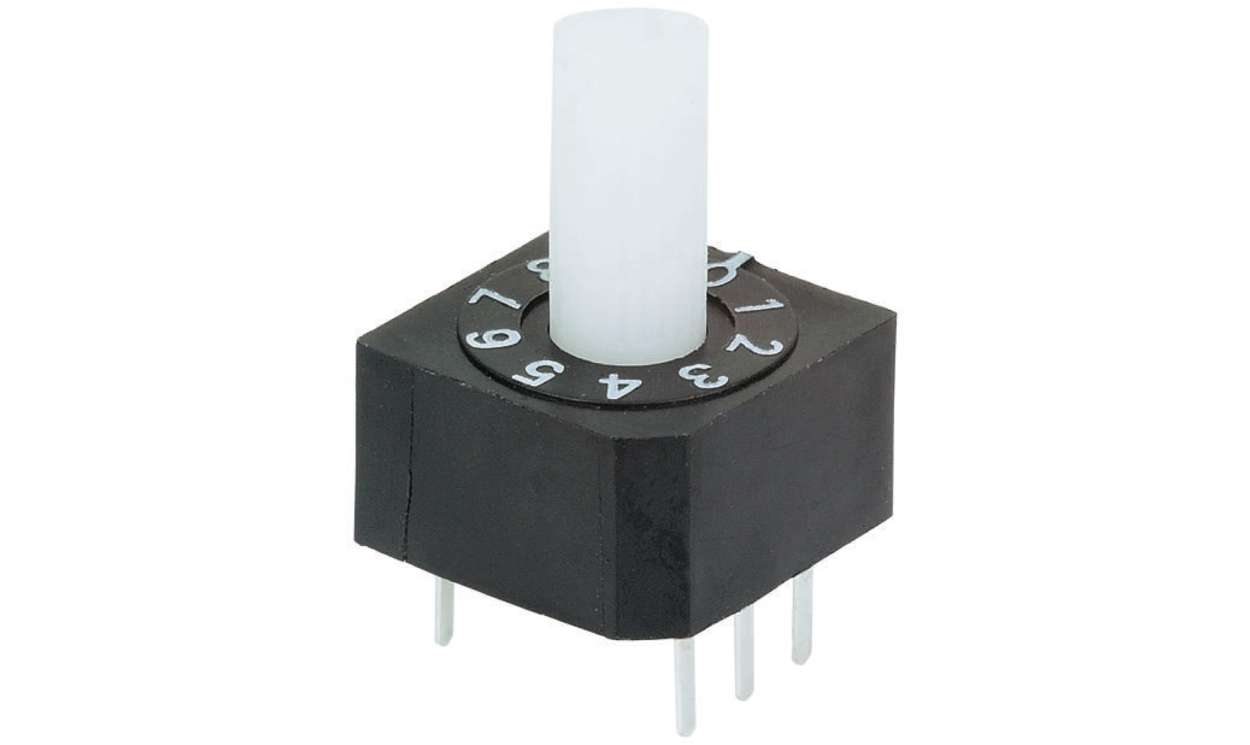 Omron A6A-16RS, 16 Way Through Hole DIP Switch 16P, Rotary Shaft Actuator