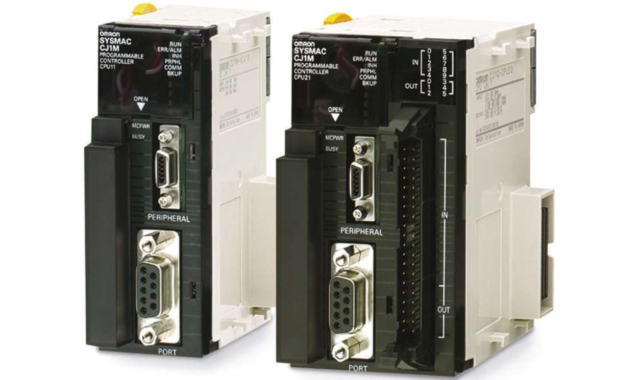 Omron CJ1M-CPU11-ETN, CJ1M Series PLC CPU for Use with CJ1M Series, Pulse Output, Interrupt Input - generaltechuae