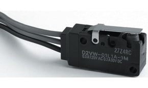 Omron D2VW-5L1-1(D)(CHN), Hinge Lever Micro Switch, Solder Terminal, 5 A @ 250 V ac, SPDT, IP67