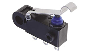 Omron D2HW-C231H, Simulated Roller Lever Micro Switch, Solder Terminal, 2 A @ 12 V dc, SPDT, IP67