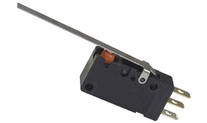 Omron D2VW-01L1B-1(CHN), Long Hinge Lever Micro Switch, Solder Terminal, 100 mA @ 30 V dc, SPDT, IP67
