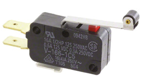 Omron V-166-1A5, Roller Lever Micro Switch, Solder Terminal, 16 A @ 250 V ac, SP-CO, IP40