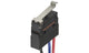 Omron D2SW-P01L3M, Simulated Roller Lever Micro Switch, Pre-wired Terminal, 100 mA @ 30 V dc, SPDT, IP67
