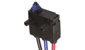 Omron D2HW-BL201M, Plunger Micro Switch, Through Hole Terminal, 2 A @ 12 V dc, SPDT, IP67