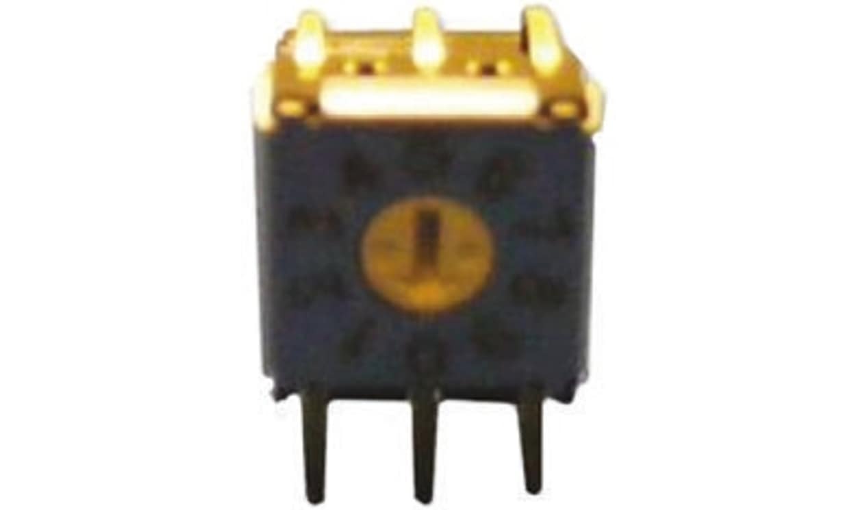 Omron A6KV-162RF, 16 Way Through Hole DIP Switch, Rotary Flush Actuator