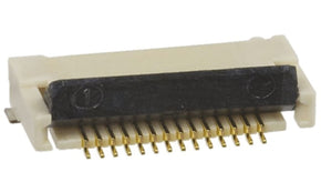 Omron XF2M-1215-1A, , XF2M 0.5mm Pitch 12 Way Right Angle Female FPC Connector, Top and Bottom Contact