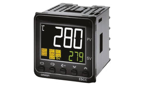 Omron E5CC-QX3D5M-001, E5CC Panel Mount PID Temperature Controller, 96 x 96mm, 1 Output SSR, Solid State Relay, Logic, 24 V ac/dc Supply