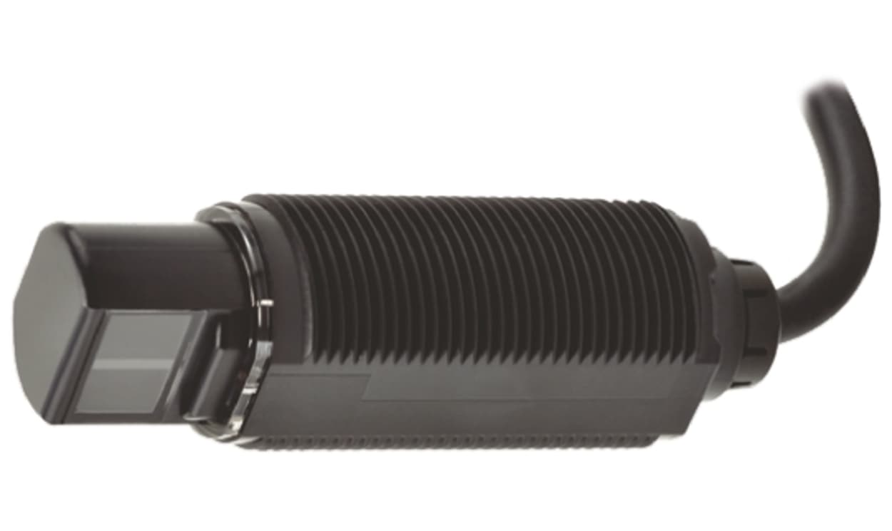 Omron E3RA-RP11 2M, Retroreflective Photoelectric Sensor, Barrel Sensor, 100 mm → 3 m Detection Range - generaltechuae