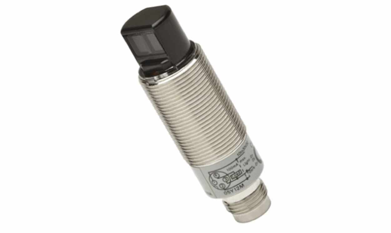 Omron E3RB-DP21, Diffuse Photoelectric Sensor, Barrel Sensor, 100 mm Detection Range - generaltechuae