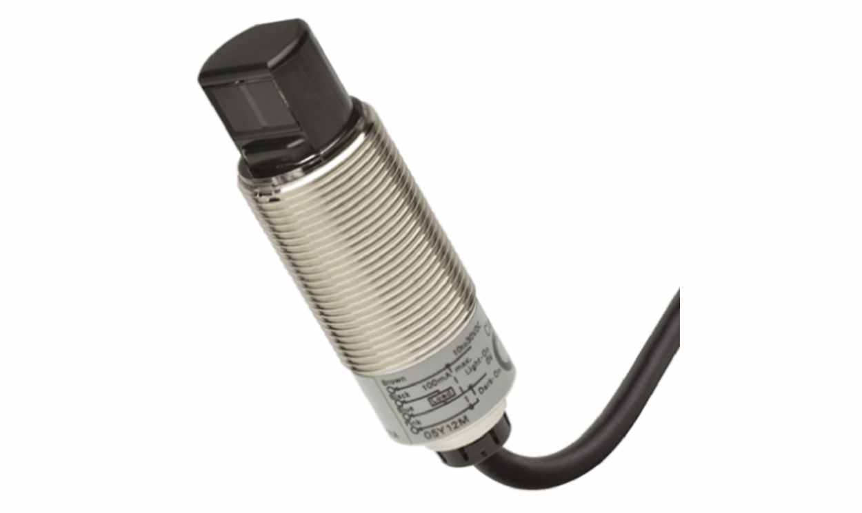 Omron E3RB-TP11 2M, Through Beam Photoelectric Sensor, Barrel Sensor, 15 m Detection Range - generaltechuae