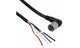 Omron XS3F-M8PVC4A5M-EU, Right Angle Female 4 way M8 to Unterminated Sensor Actuator Cable, 5m