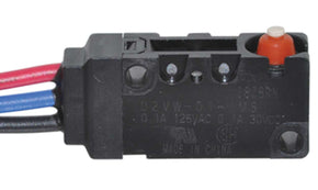 Omron D2VW-01-1MS, Pin Plunger Micro Switch, Wire Lead Terminal, 100 mA @ 30 V dc, SP-CO, IP67
