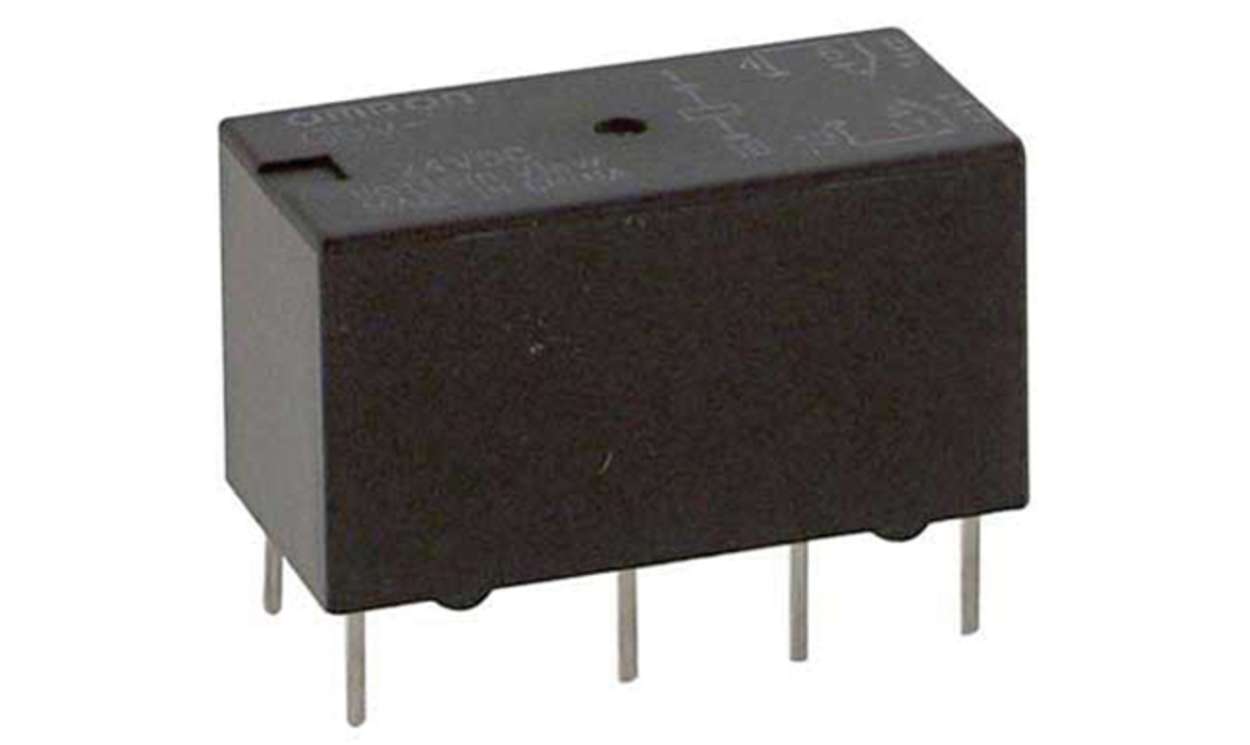 Omron G5V-2-H DC12, Surface Mount Signal Relay, 12V dc Coil, 1A Switching Current, DPDT