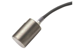 Omron E2E-X1R5E1-M3, Inductive Threaded Barrel Proximity Sensor, M8, 1.5 mm Detection, NPN NO, 12 → 24 V dc