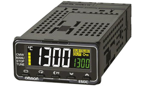 Omron E5GC-RX2DCM-000, E5GC Panel Mount PID Temperature Controller, 48 x 48mm, 1 Output Relay, 24 V ac/dc Supply Voltage ON/OFF, PID, - generaltechuae