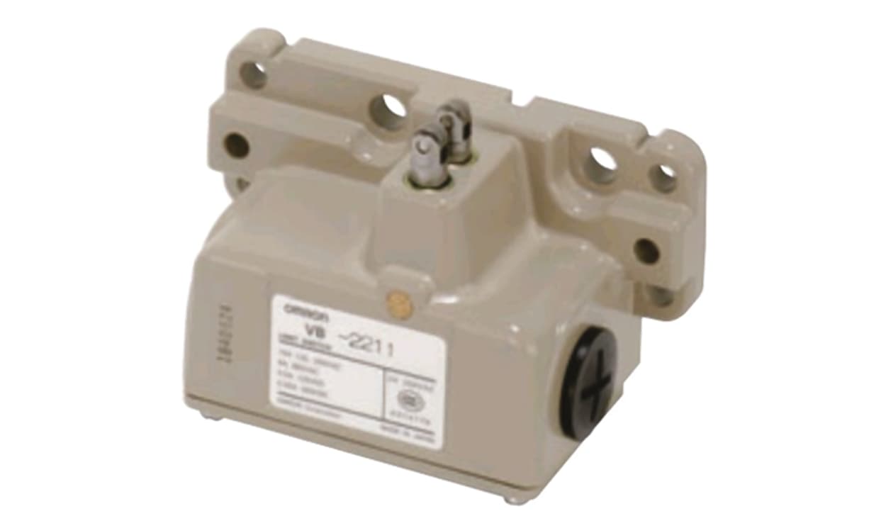 Omron VB-3221, Roller Plunger Limit Switch, NO/NC, IP67, SPDT, Die Cast Aluminium Housing, 250V ac Max, 250 V ac 10 A, 125 V dc