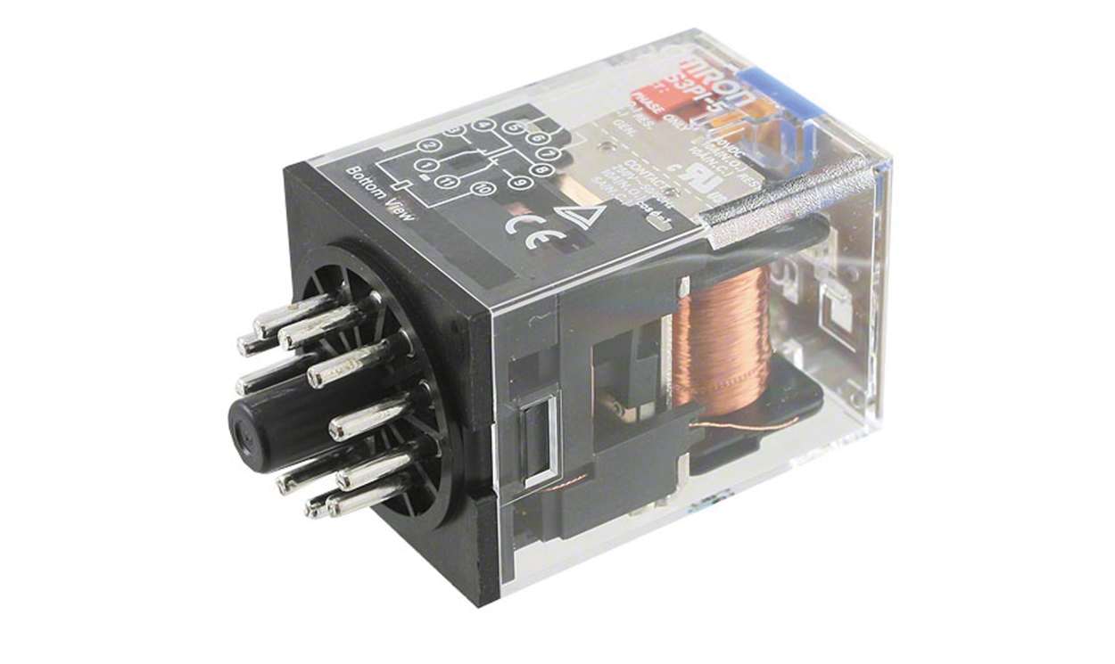 Omron MKS3PI-5 110VDC, Plug In Relay, 110V dc Coil, 10A Switching Current, 3PDT - generaltechuae