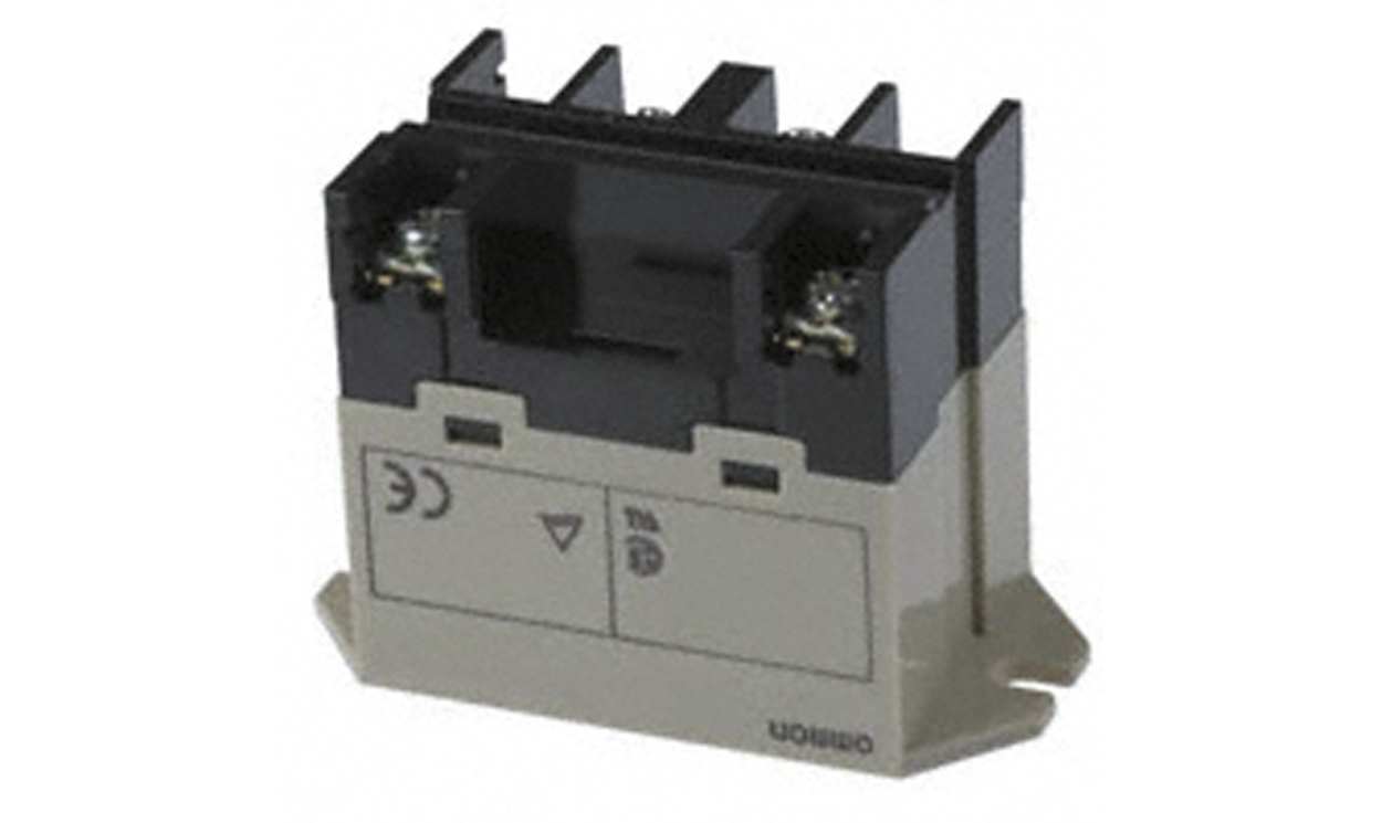 Omron G7L-2A-BUB-JCB-DC12, Panel Mount Power Relay, 12V dc Coil, 25A Switching Current, DPST