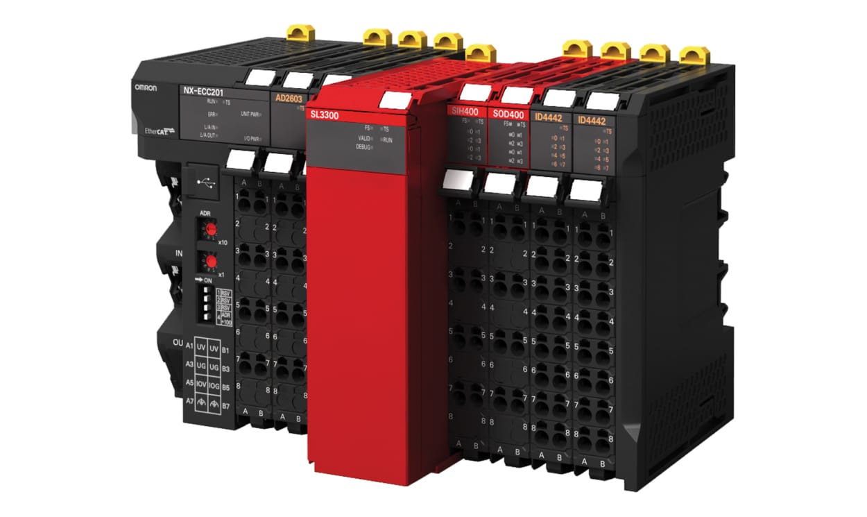 Omron NX-EIC202, NX Series Safety Module, 20.4 → 28.8 V dc - generaltechuae