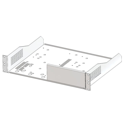 Aim-TTi RM200A | 2U Rack Mount for Half-Rack Instruments | with 1/2 Width Blanking Plate - generaltechuae